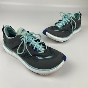 Altra Gray and Light Blue Women's Sneakers